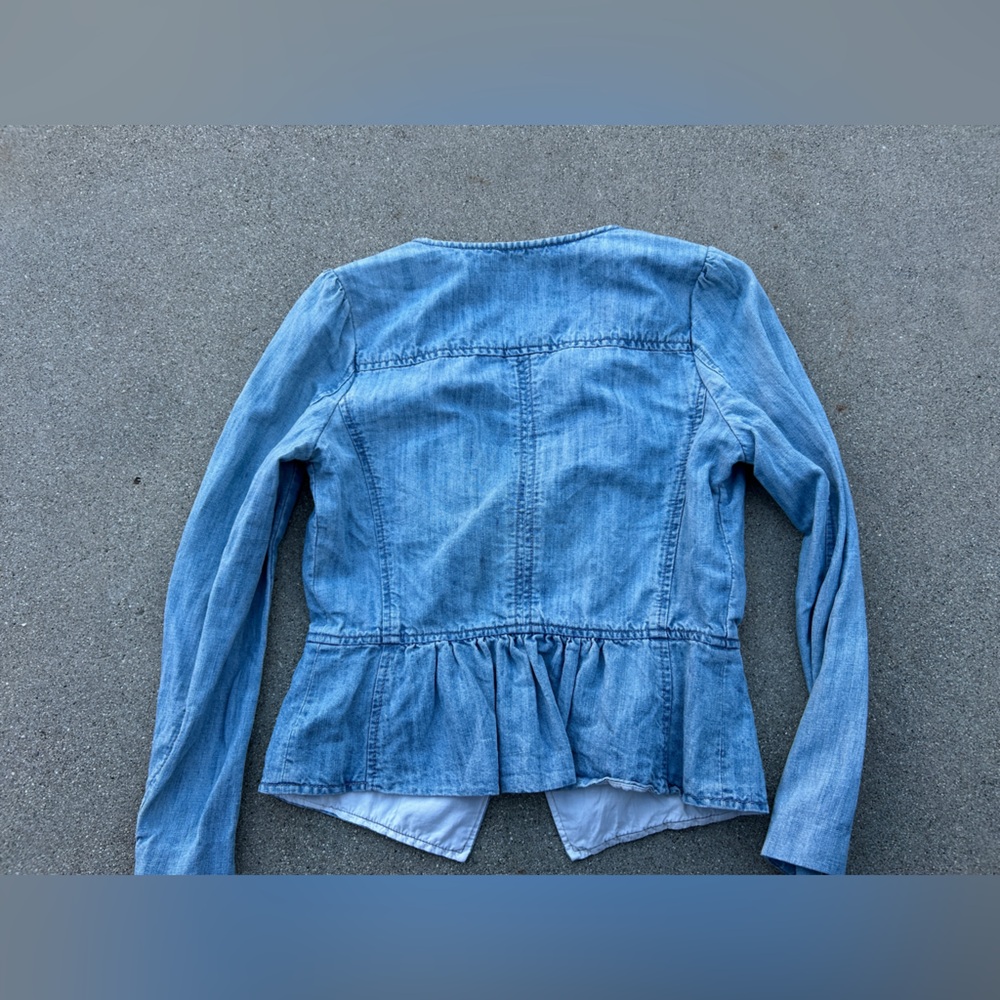 Juicy Couture Women's Blue Denim Jacket Size Small - Picture 9 of 10